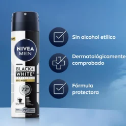 Black & White Epic Night Spray Desodorizante Para Homem