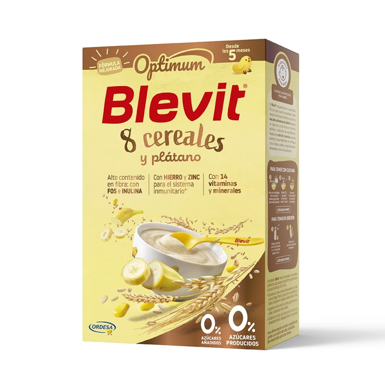 Blevit Optimum 8 Cereais e Banana