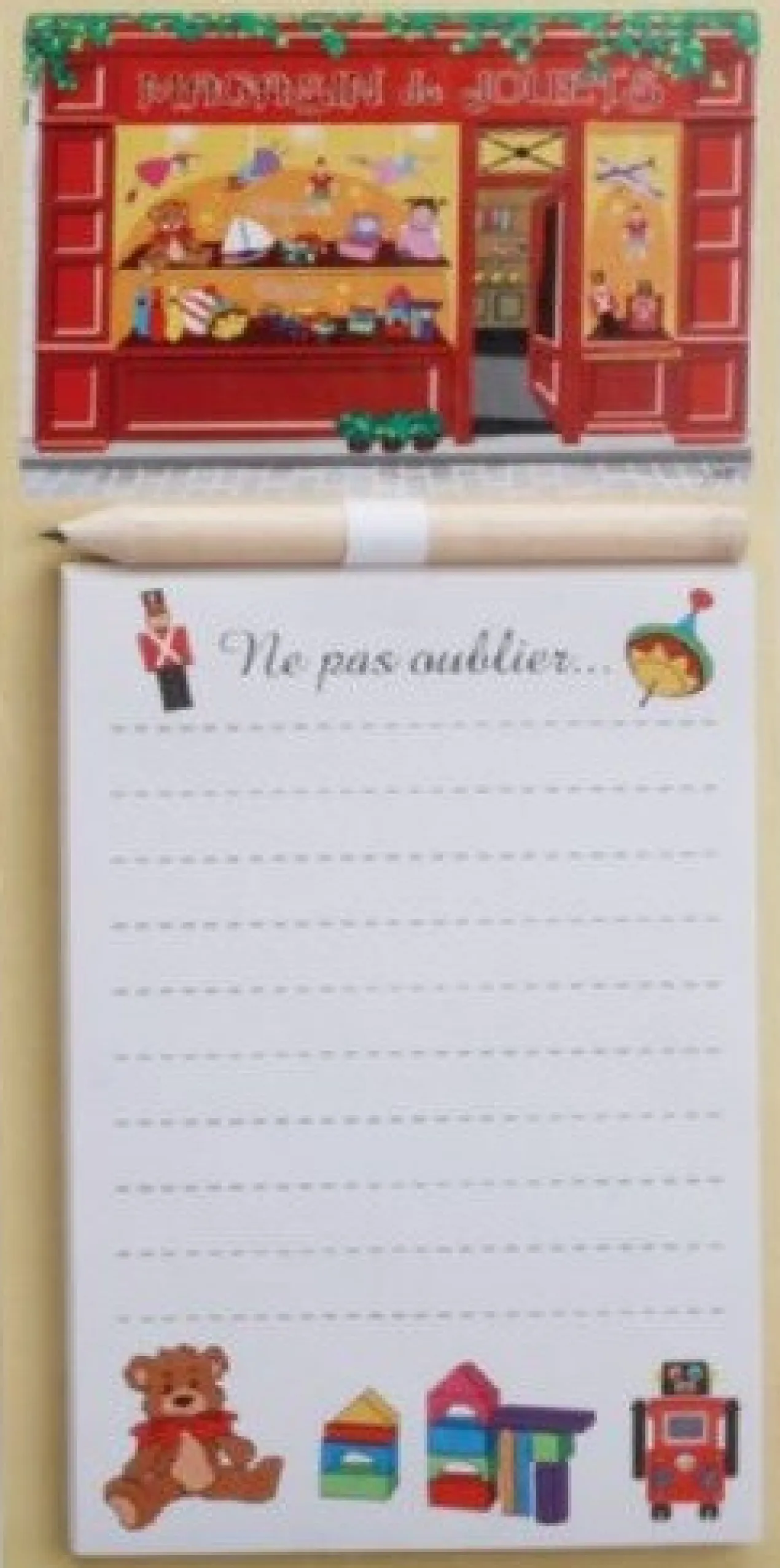 Bloco de Notas Magnético