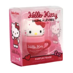 Bálsamo Labial Friends Hello Kitty, Kuromi ou Cinnamoroll Cup Topper