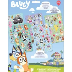 Bluey Conjunto de Autocolantes