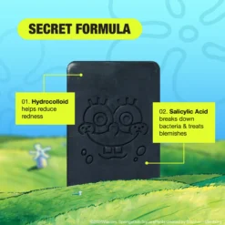 Bob Esponja Conjunto Anti Imperfeições Sabonete Facial + Lata Travel