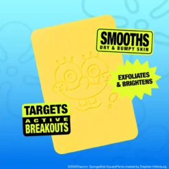 Bob Esponja Enzimas de Ananás Cleansing Bar Sabonete Facial