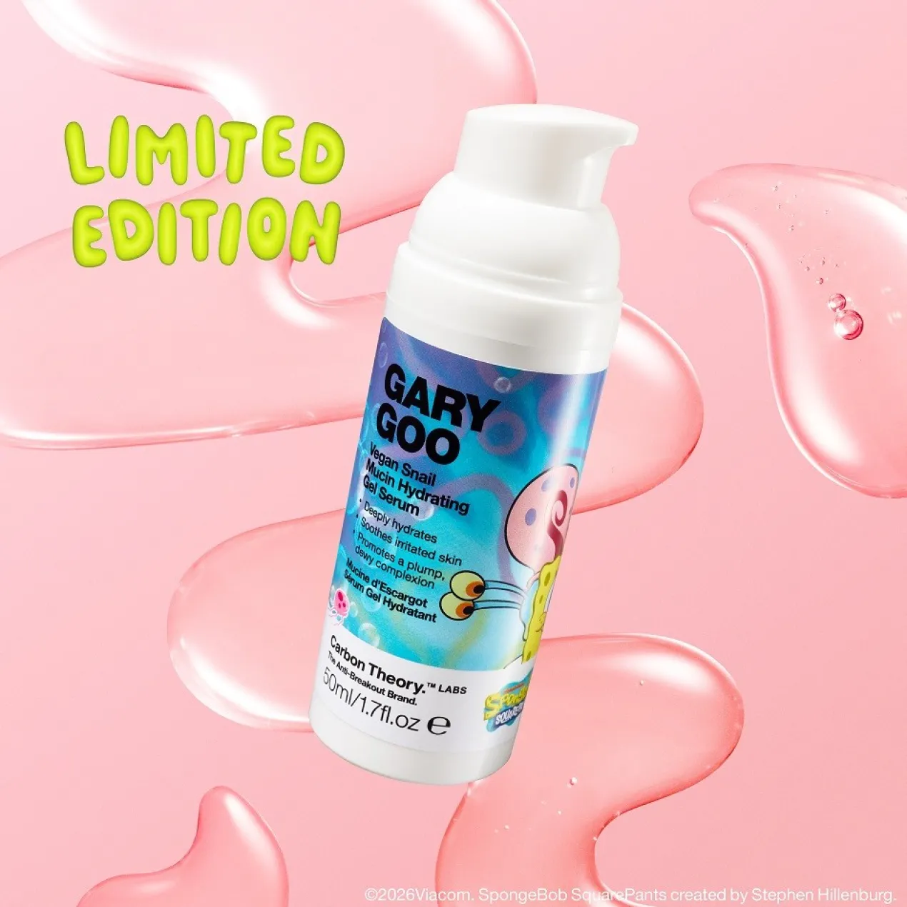 Bob Esponja Sérum Hidratante Vegan