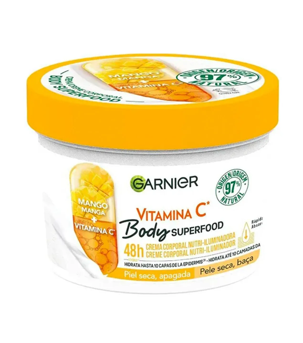 BodyFood Creme Corporal Manga