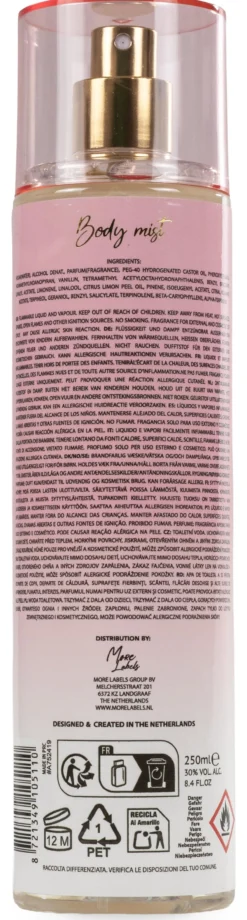 Body Mist Amora's Whispers Tender Confort