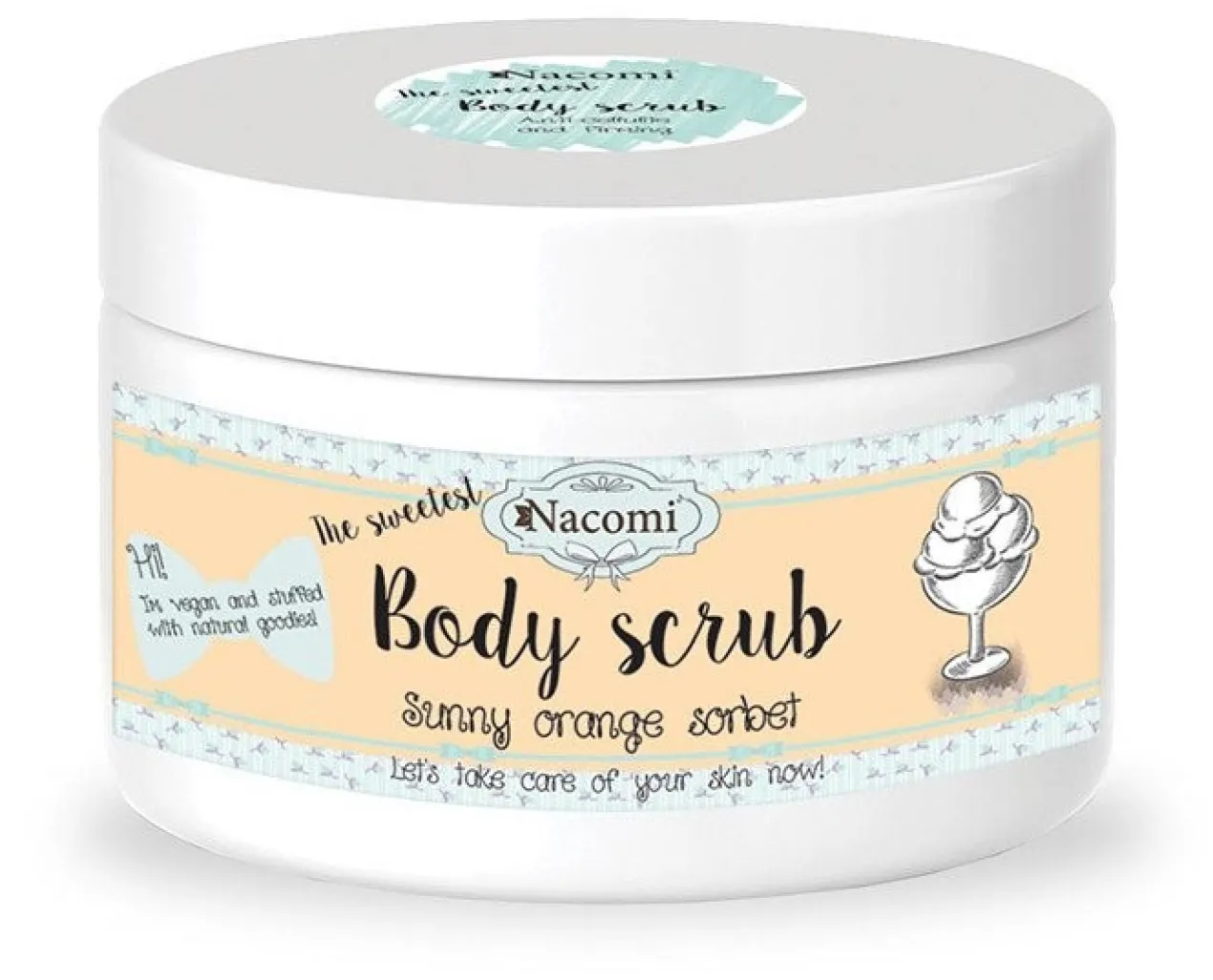 Body Scrub Esfoliante Corporal Sorvete de Laranja