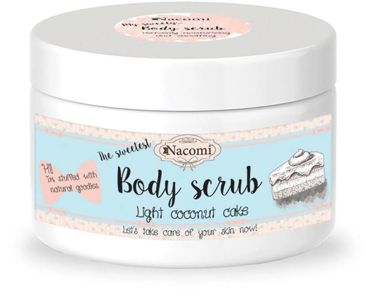 Body Scrub Esfoliante Corporal Bolo de Coco