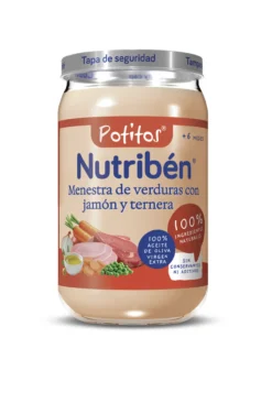 Boião de Fiambre, Vitela e Menestra de Legumes