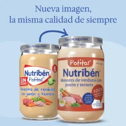 Boião de Fiambre, Vitela e Menestra de Legumes