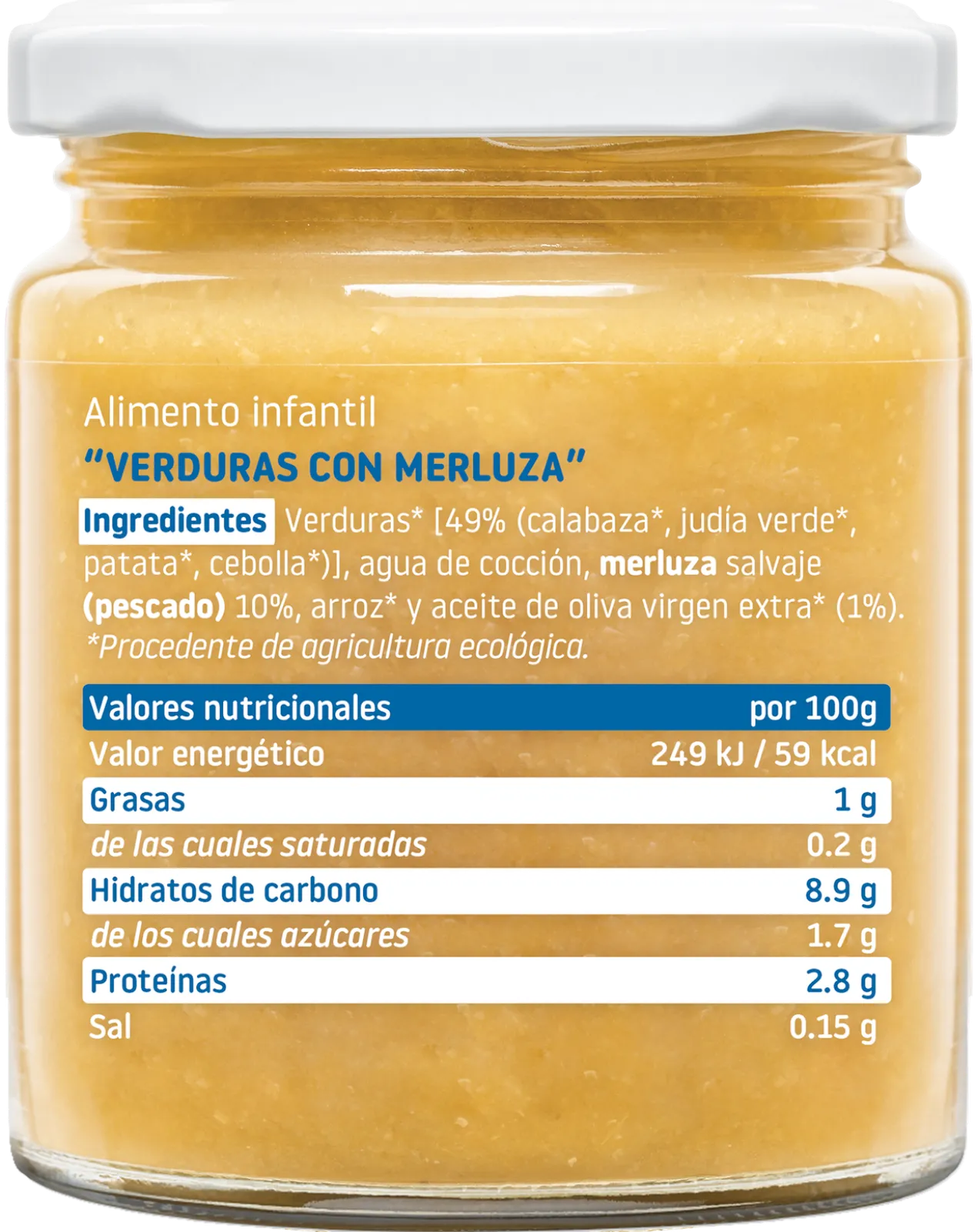 Boião de Legumes de Pescada