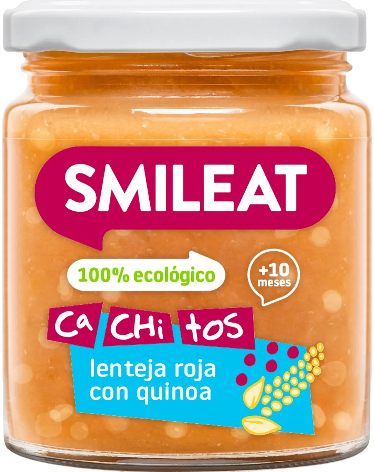 Boião de Lentilhas Vermelhas com Quinoa+10 meses