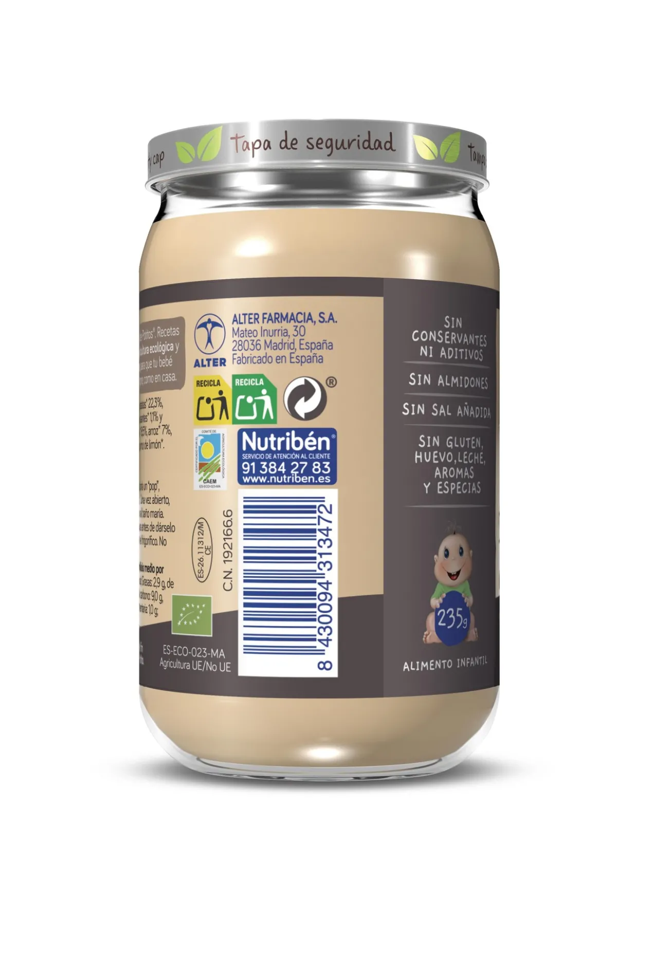 Boião Hortaliças e Peru Ecológico