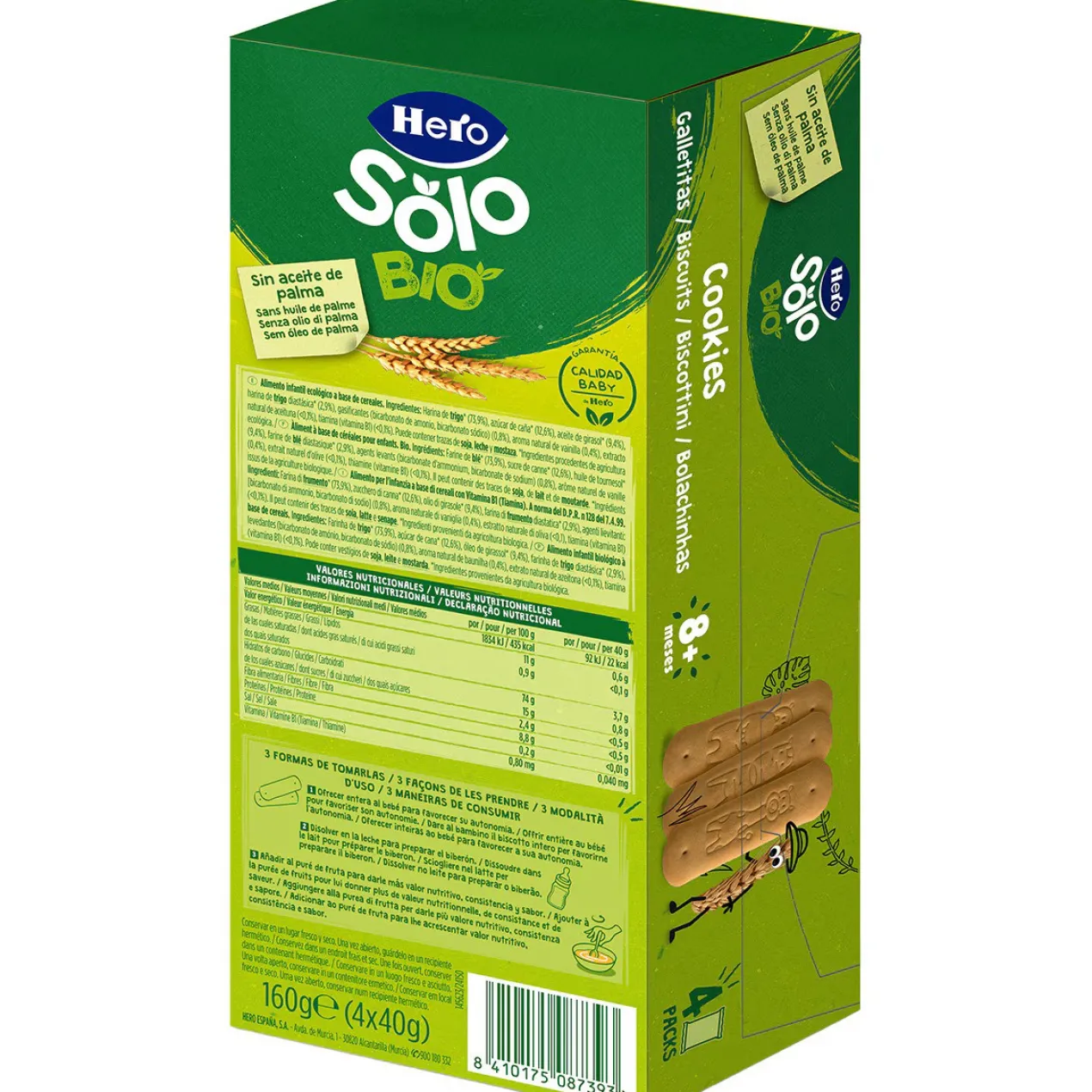 Bolachas BIO +8 Meses