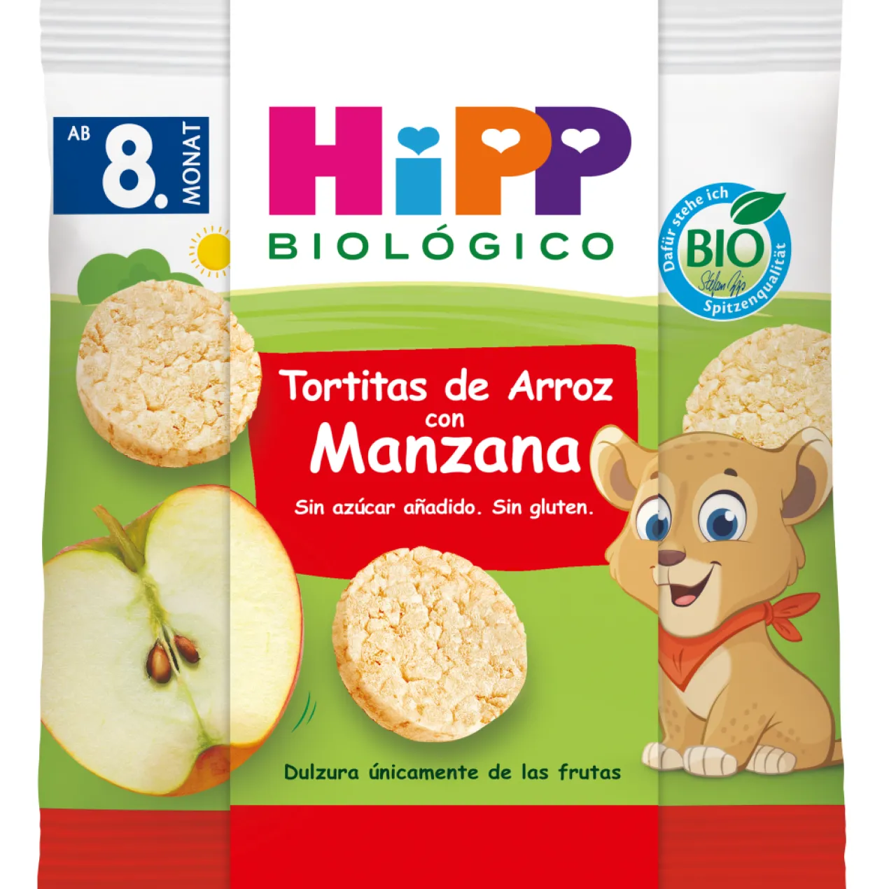 Bolachas de Arroz com Maçã +8 meses