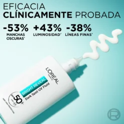 Bright Reveal Fluido Hidratante Anti-Manchas com Niacinamide SPF50+