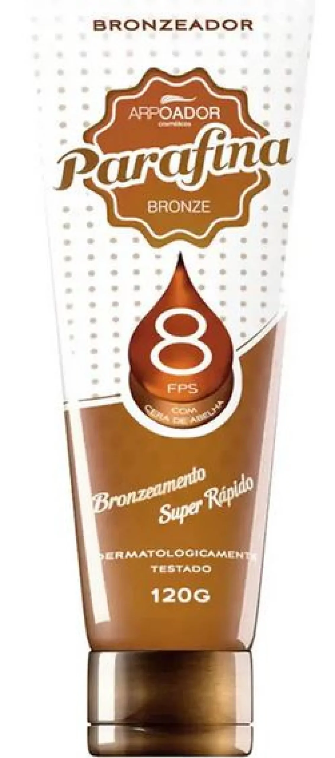 Bronzeador com Cera de Abelha SPF 8