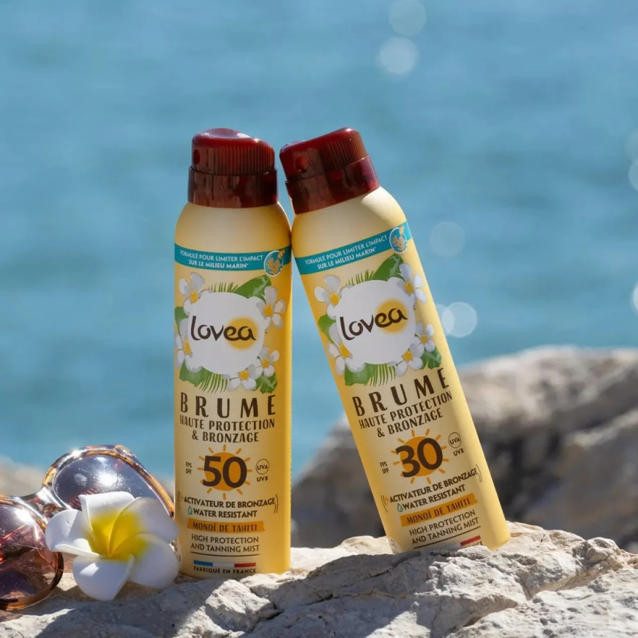 Bruma Proteção Alta e Bronzeado com Monoï SPF 50