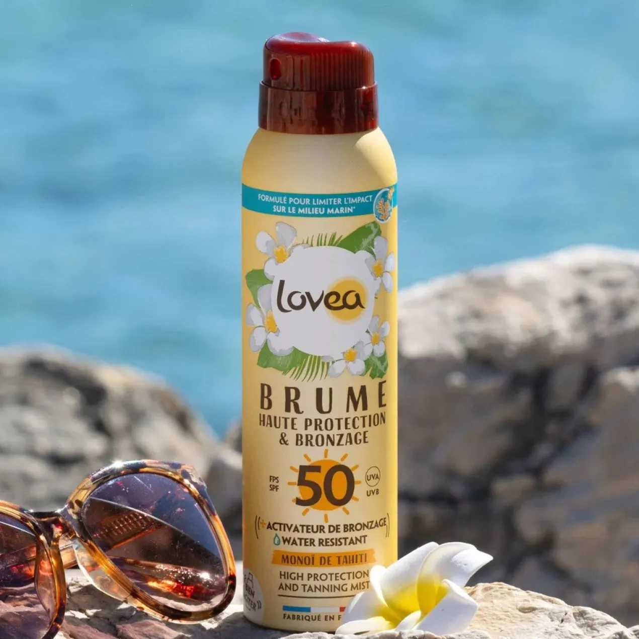 Bruma Proteção Alta e Bronzeado com Monoï SPF 50