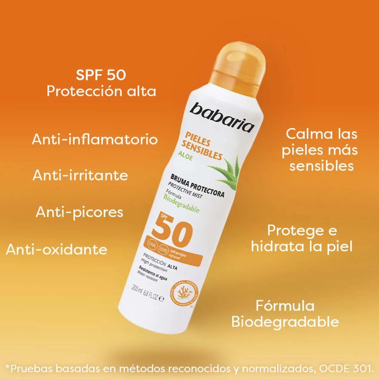 Bruma Protetor Solar Peles Sensíveis