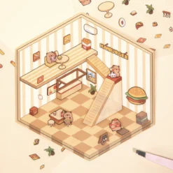 Build Your Capybara World Autocolantes