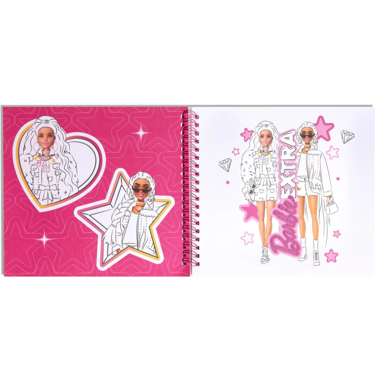 Caderno Barbie Pintar e Colorir