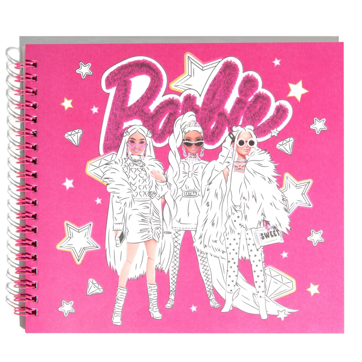 Caderno Barbie Pintar e Colorir