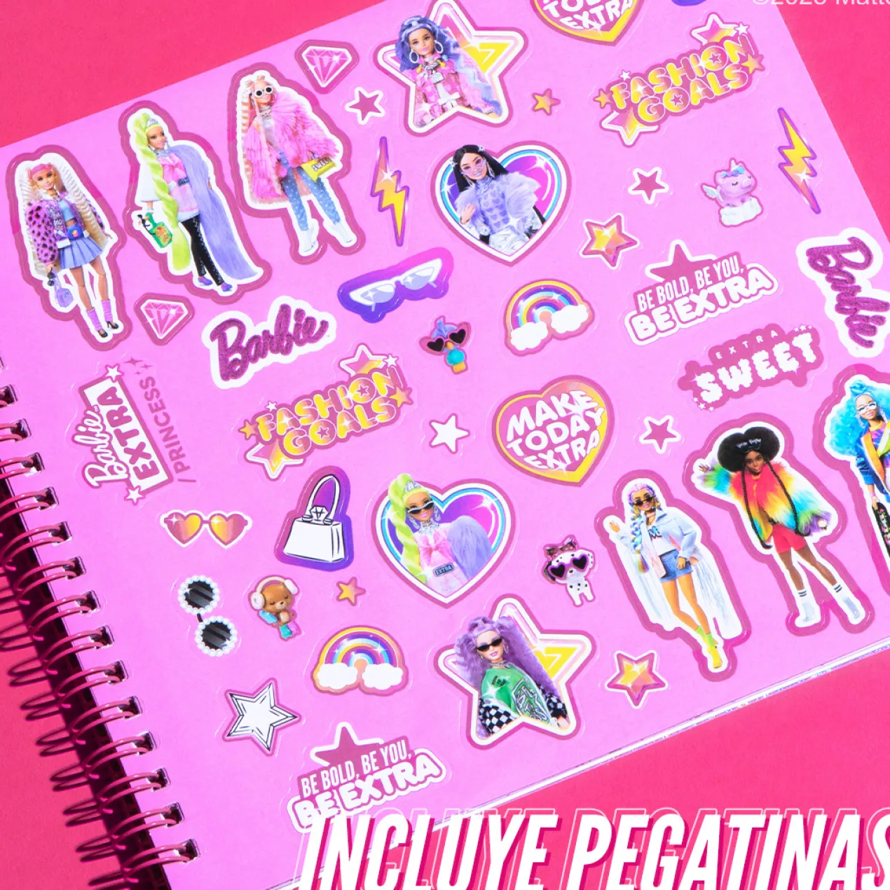 Caderno Barbie Pintar e Colorir