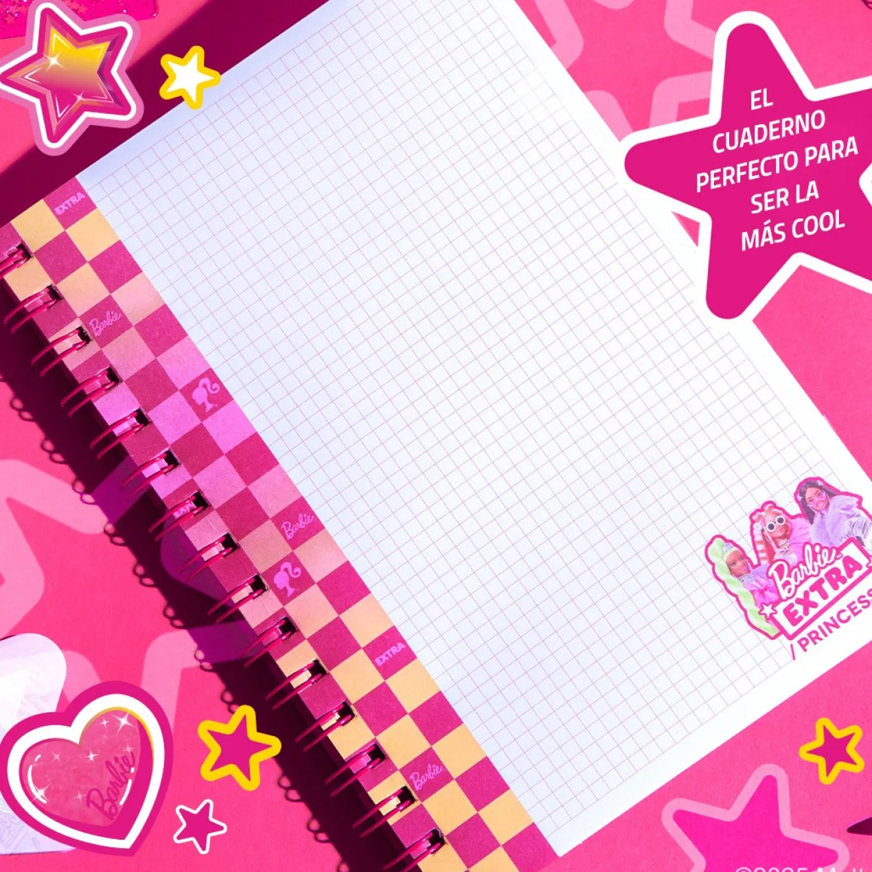 Caderno Barbie Pop My Heart