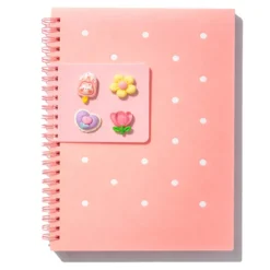 Caderno Rosa Soft Pins