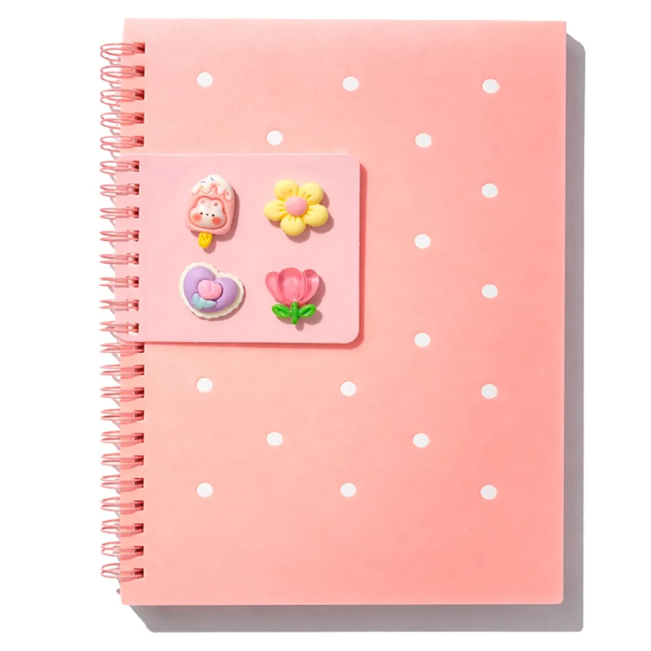 Caderno Rosa Soft Pins