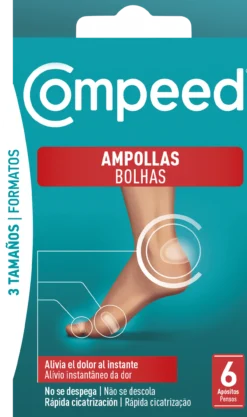 Caixa de pensos para bolhas