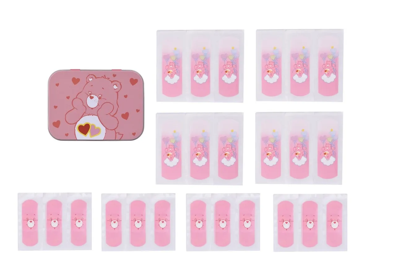 Caixa Metálica com Pensos Care Bears