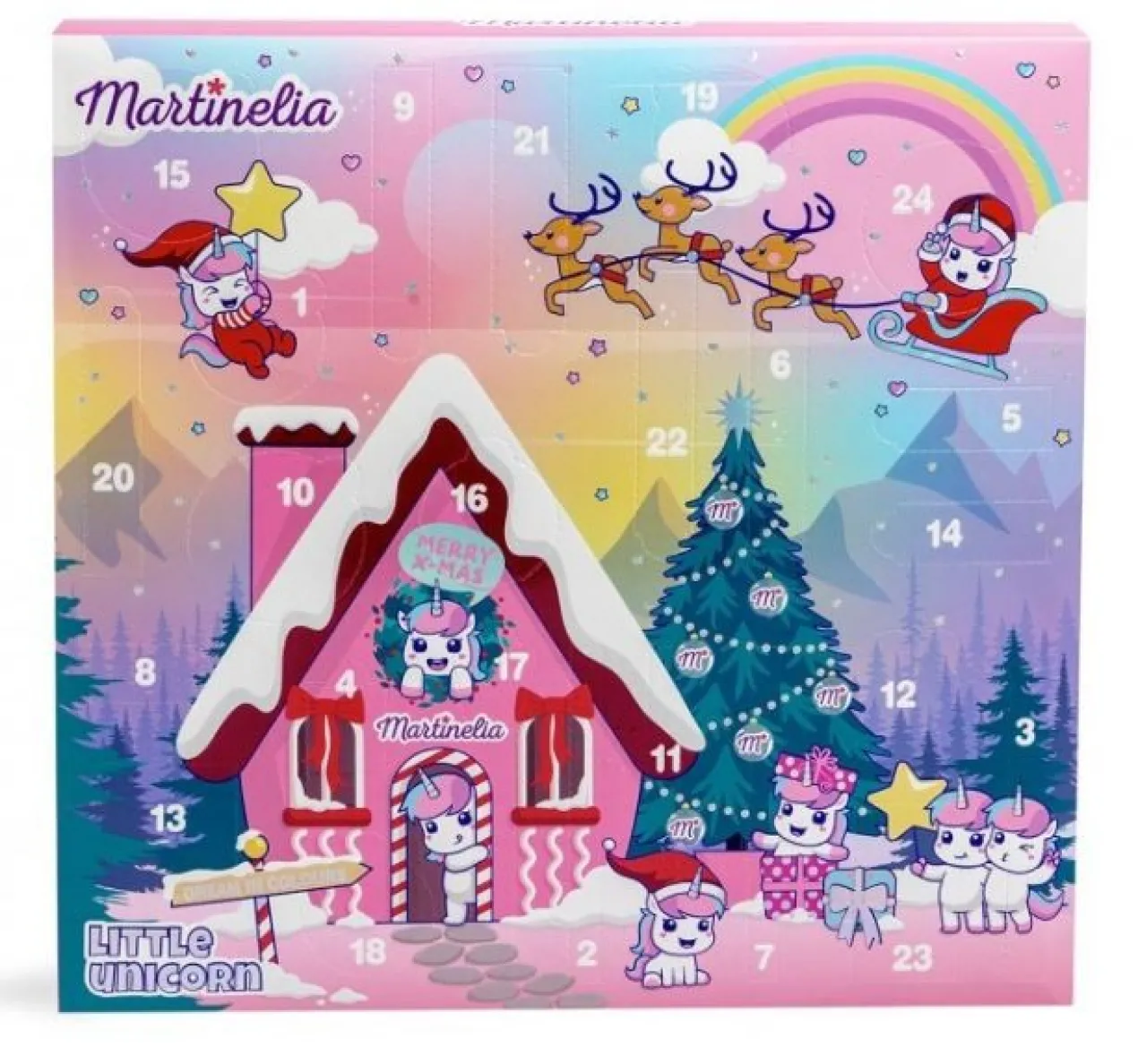 Calendário de Advento Christmas Little Unicorn