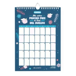 Calendário de Parede 2025 Una Lloradita (Uma Choradinha)