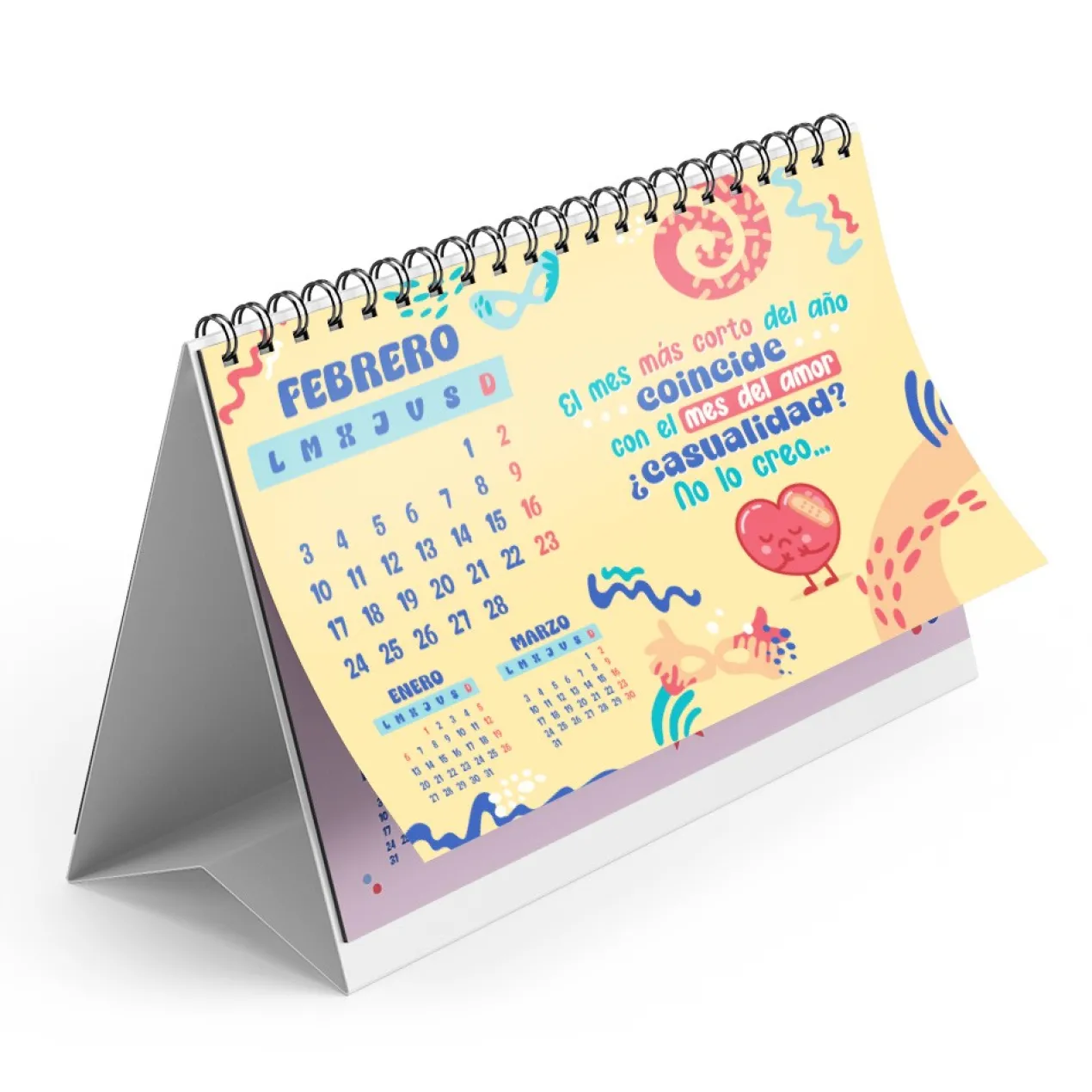 Calendário Escritório 2025 Una Lloradita (Uma Choradinha)