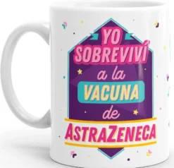 Caneca Eu Sobrevivi à Astrazeneca