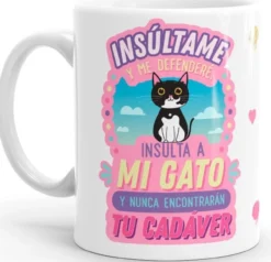 Caneca Insulta o Meu Gato