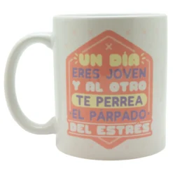 Caneca Um Dia És Jovem
