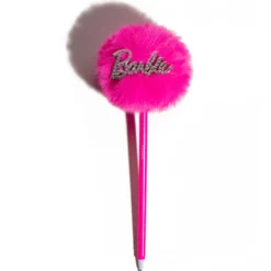 Caneta Barbie Pink Bling Teddy Pen