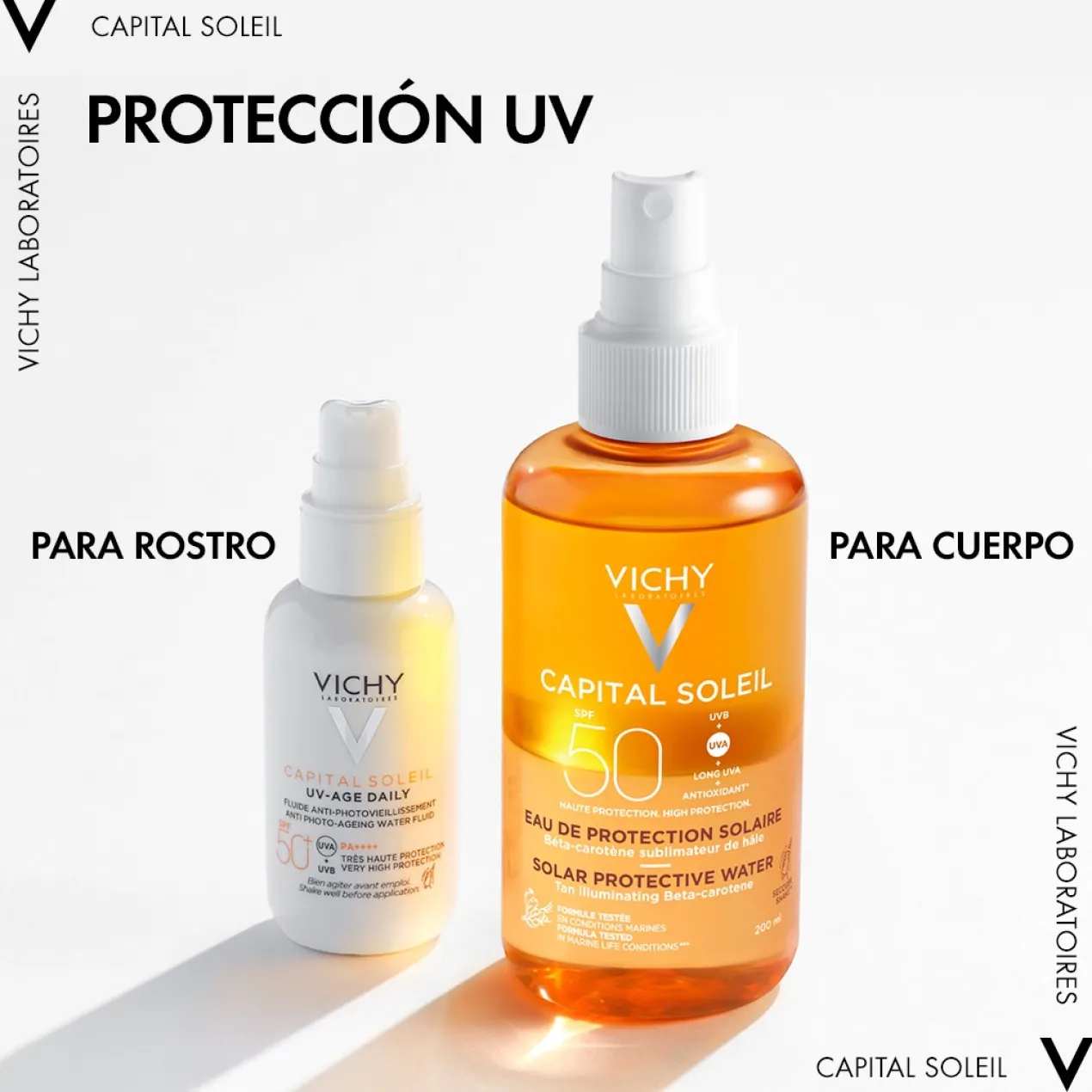 Capital Soleil Água de Proteção Solar SPF50