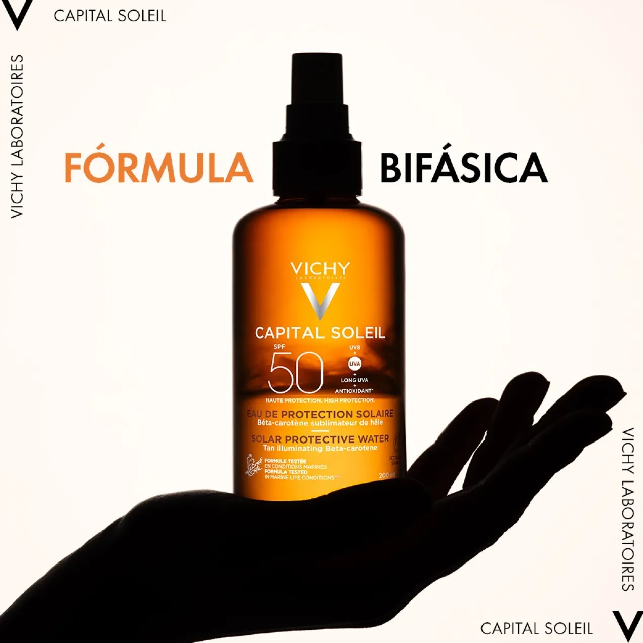 Capital Soleil Água de Proteção Solar SPF50