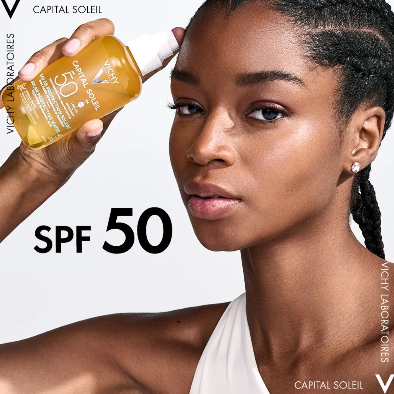 Capital Soleil Água de Proteção Solar SPF50