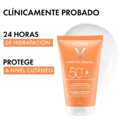 Capital Soleil Leite Hidratante Invisível SPF50+