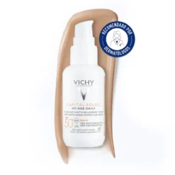 Capital Soleil Uv Age Daily SPF50+ Protetor Solar com Cor