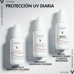 Capital Soleil UV Clear SPF50 Fluido Anti-Imperfeições