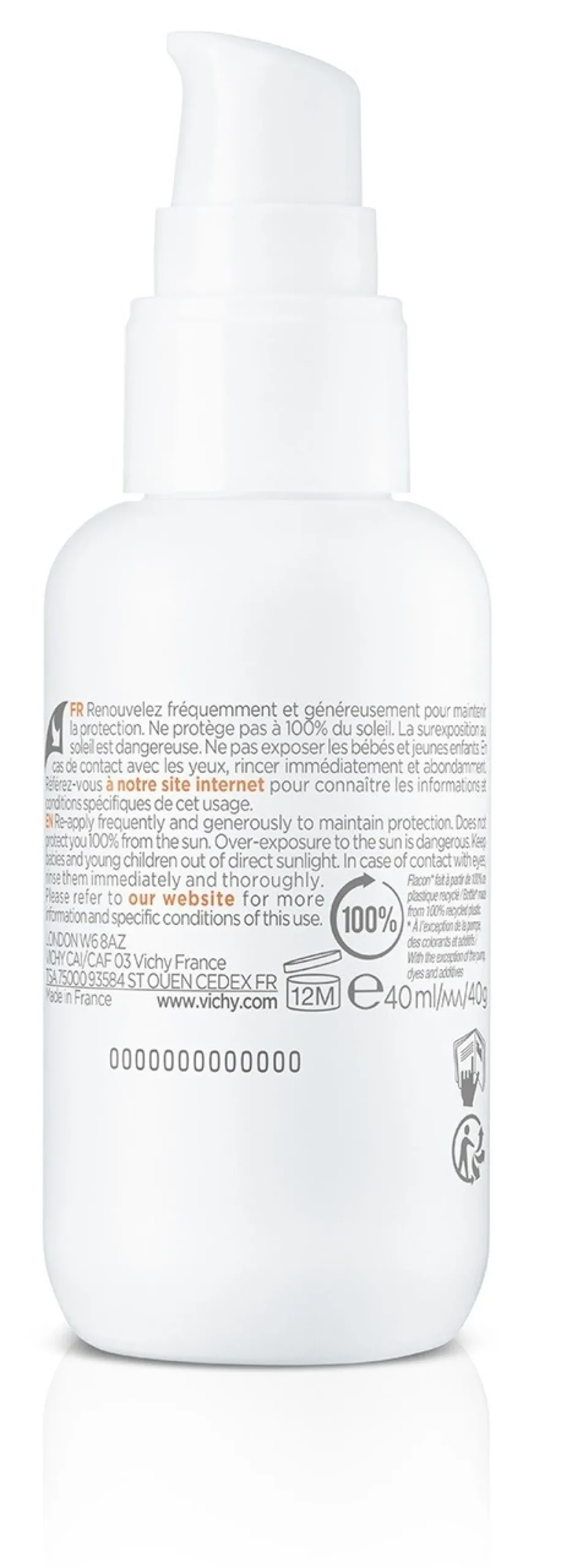 Capital Soleil UV Clear SPF50 Fluido Anti-Imperfeições