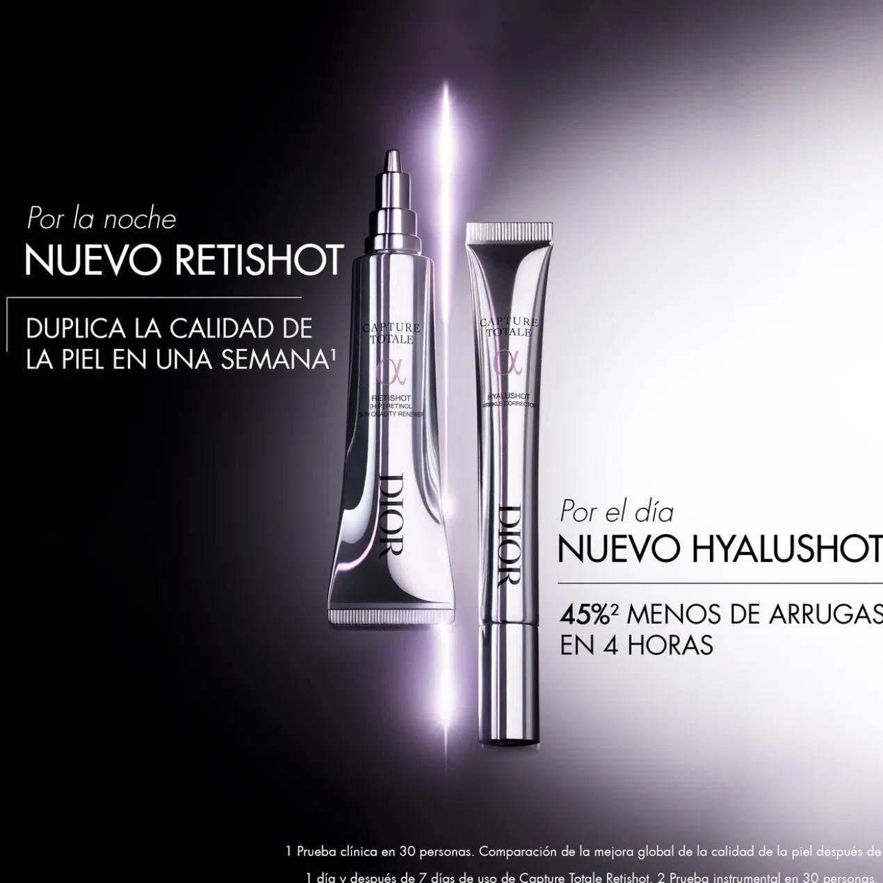 Capture Totale Retishot Concentrado de noite com retinol