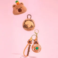 Capycharm Porta-chaves Pompom