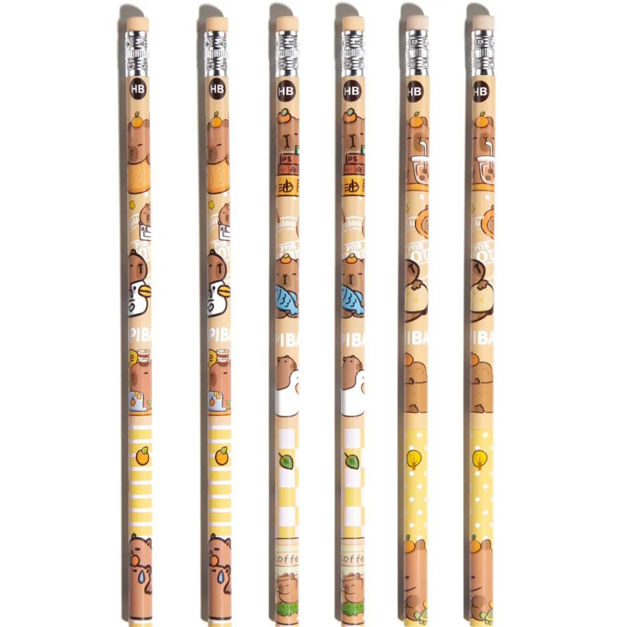 Capydraw Conjunto de 6 Lápis